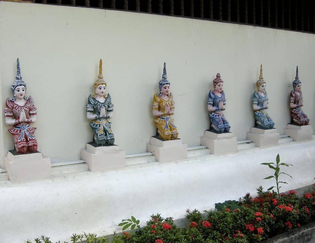 temple ornaments in Luang Prabang