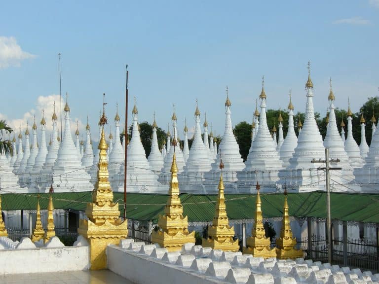 Tripitaka temple complex in Mandalay
