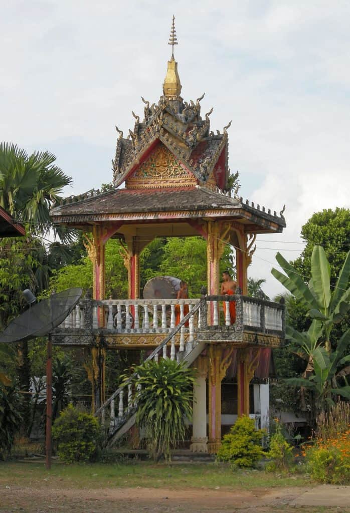 temple at countryside of Vang Vieng