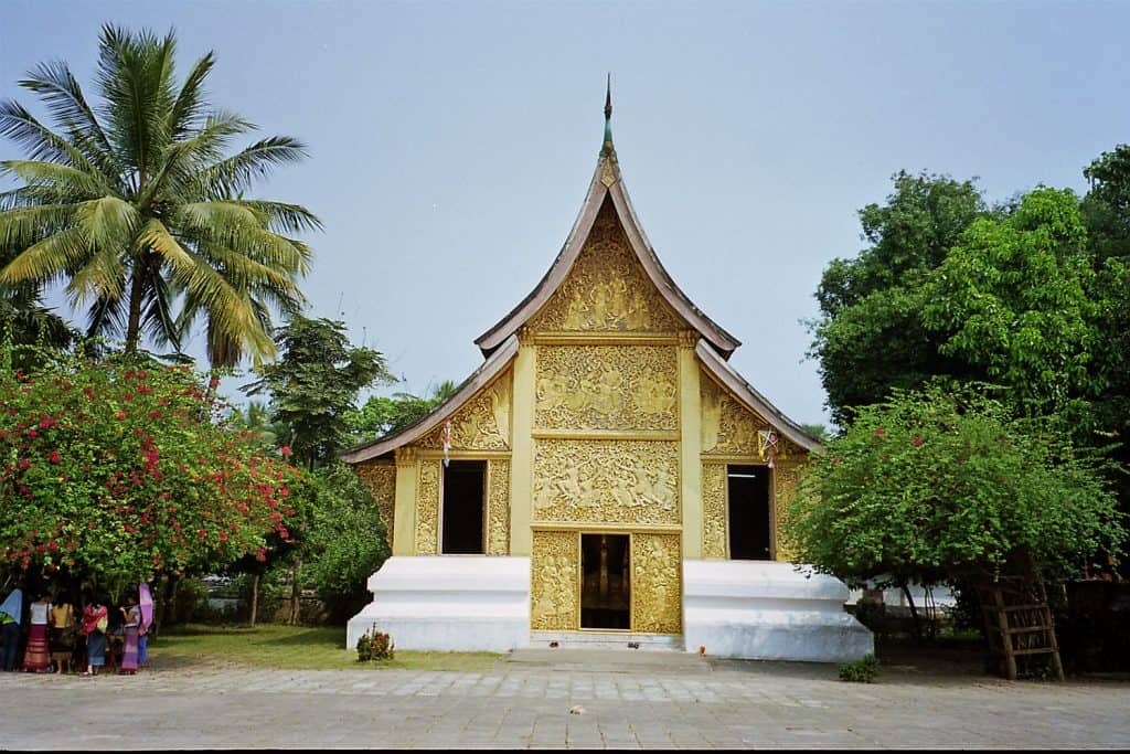 Luang Prabang World Heritage Temples: Chariot Hall at Wat Xieng Thong