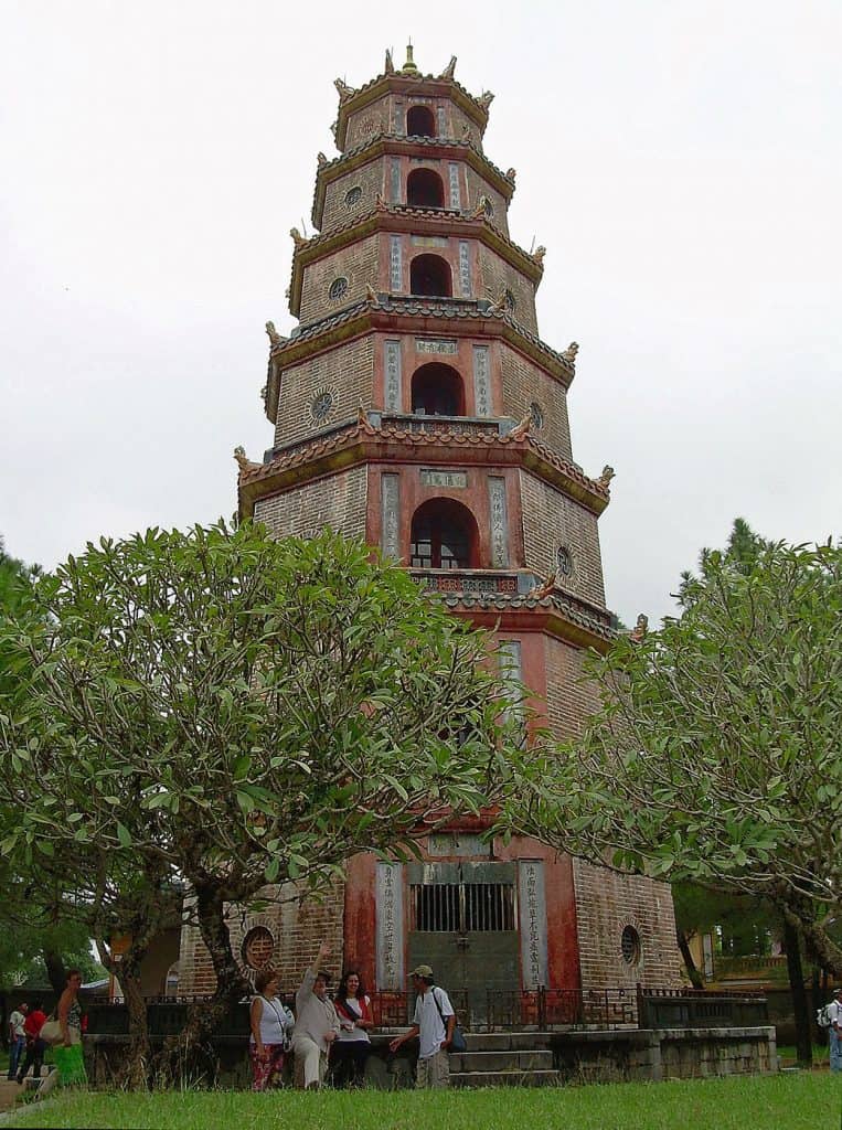 Pagoda of Thien Mu Pagoda in Hue