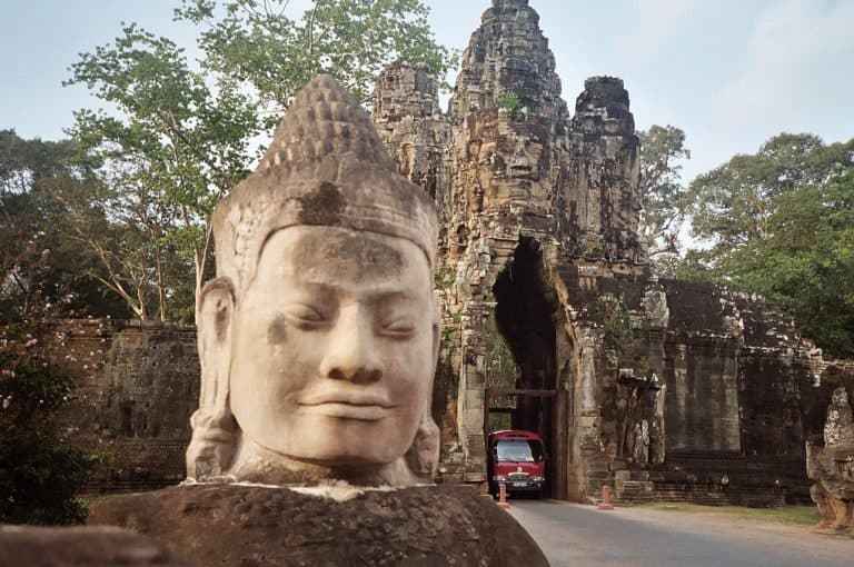 entrance of Angkor Archeological Park