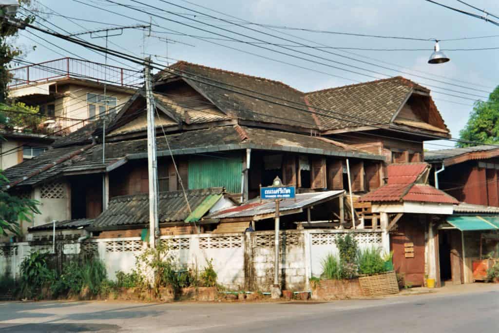 typical house in rural Lampang