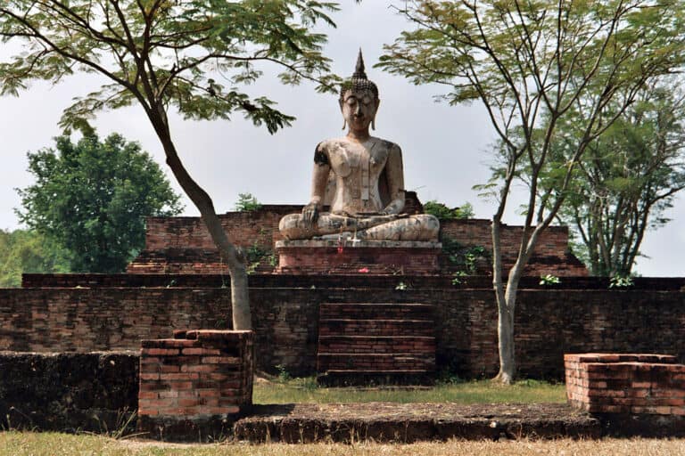 Buddha statue at Sukhothai historical park