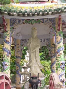 marble statue of godess in Da Nang