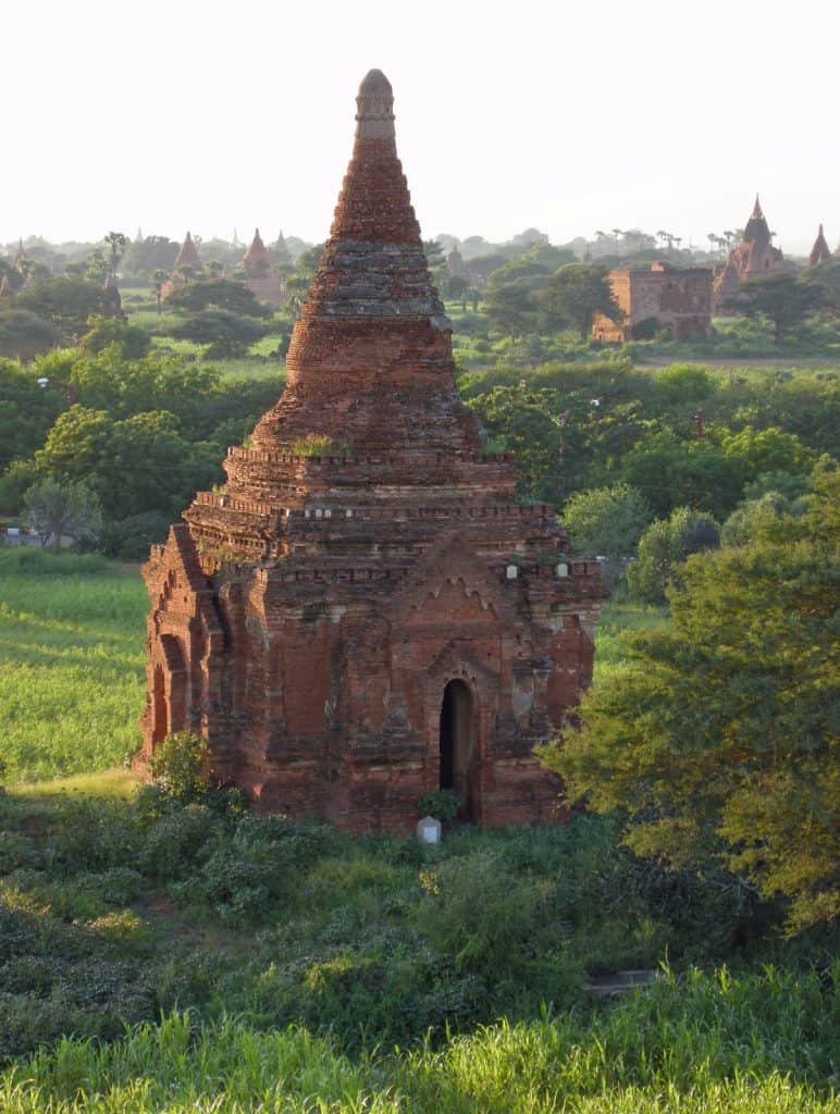Old Bagan pagoda ruin