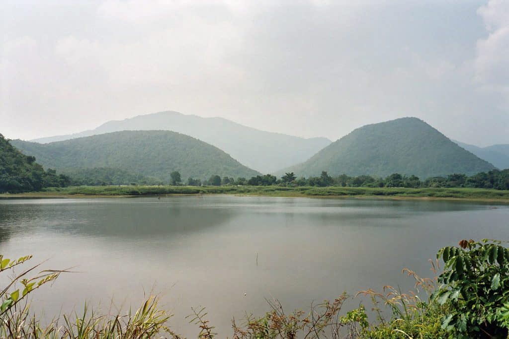 lake near Sukothai historical park