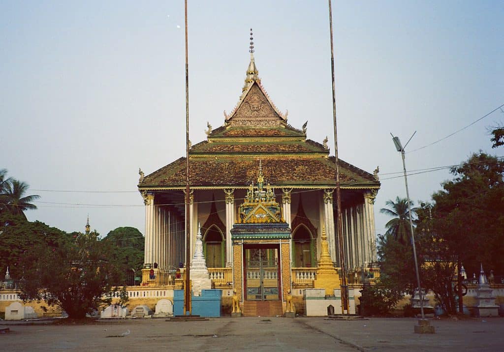 modern temple in Battambang