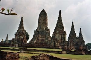 some Khmer-style temples of Ayutthaya