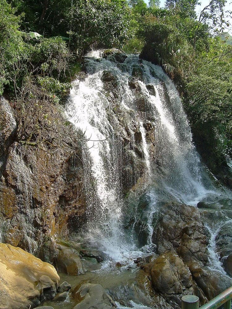 waterfall near Sapa