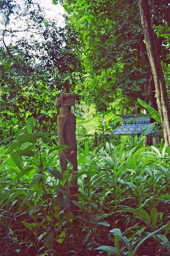 Chunchiet graveyard in the jungle