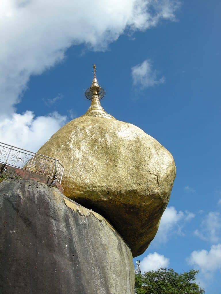 Golden Rock from a different angle