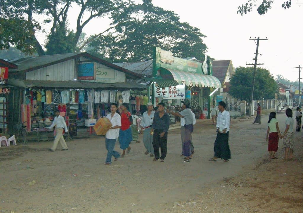 main street of Kinpun