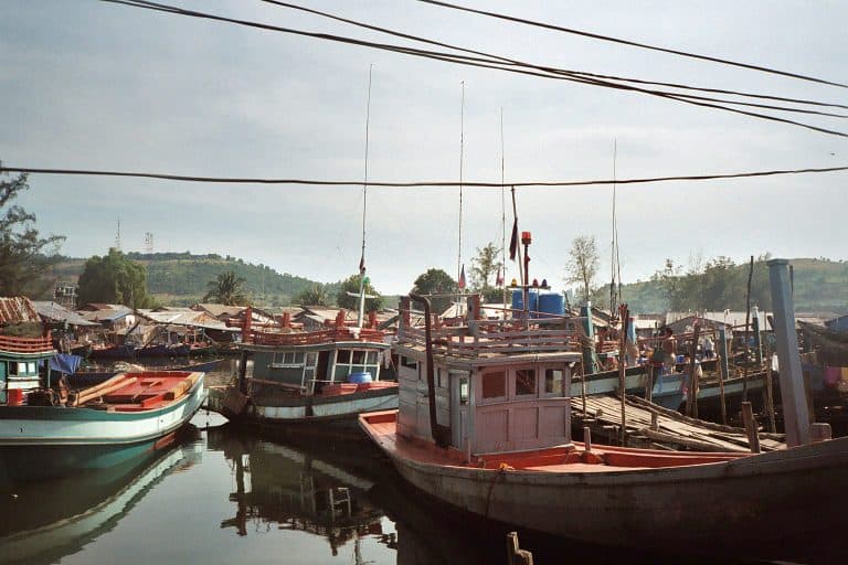 Sihanoukville fishing harbor