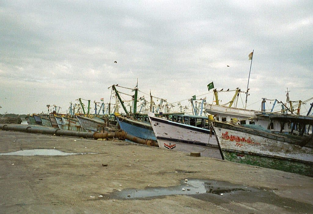 fishing boats in Chennai