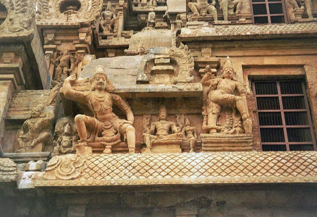 stopover in Thanjavur temple detail
