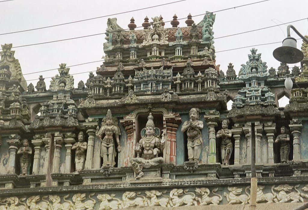 Meenakshi temple decoration