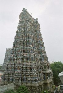 rooftops of Madurai: Meenakshi temple