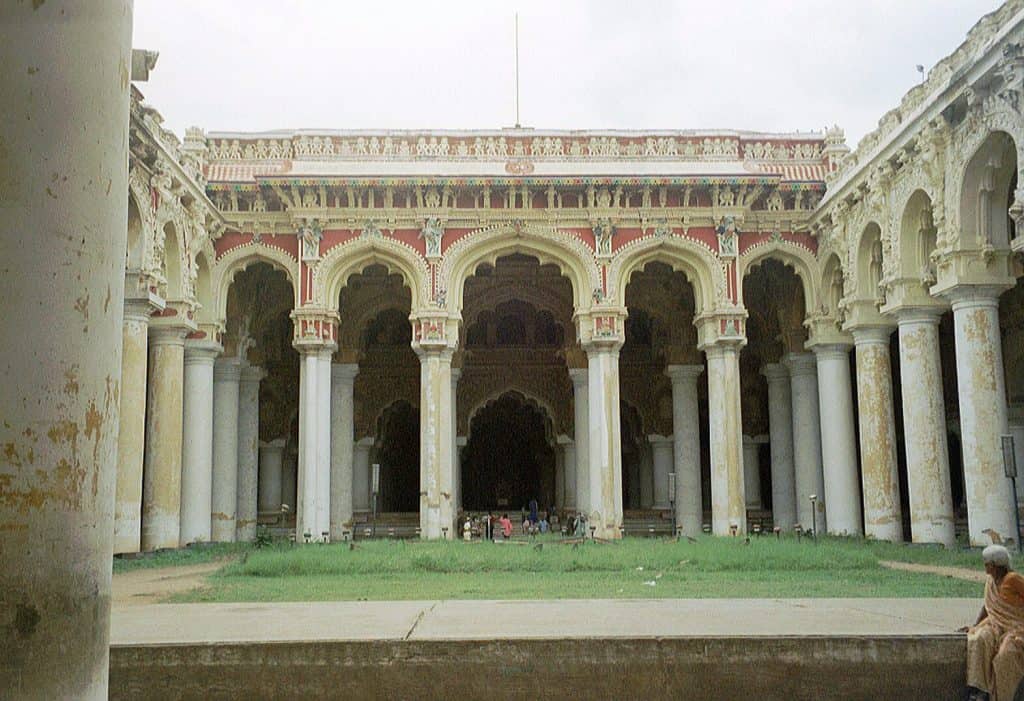 courtyard inside Nayak palace