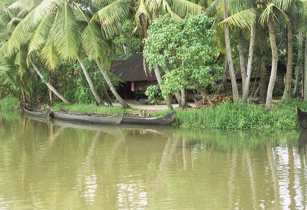 prao boats at Kerala