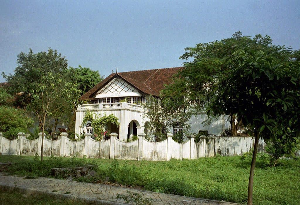 European-influenced house at Fort Kochi