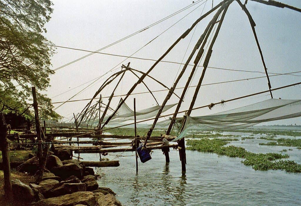 Fort Cochin: fishing nets